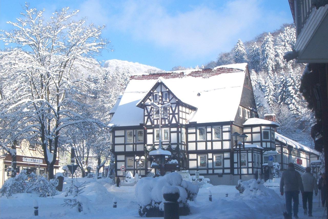 Hotel Pension Am Kurmittelhaus Bad Grund Εξωτερικό φωτογραφία